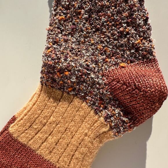 Hansel from Basel Pixie Dapple Crew Socks Toffee Womens Sizes 6-9.5 NWT - Picture 7 of 12